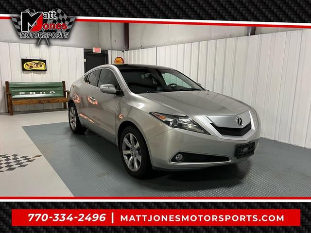 Silver 2010 Acura ZDX SH-AWD with Technology Package SUV / Crossover All-Wheel Drive Automatic
