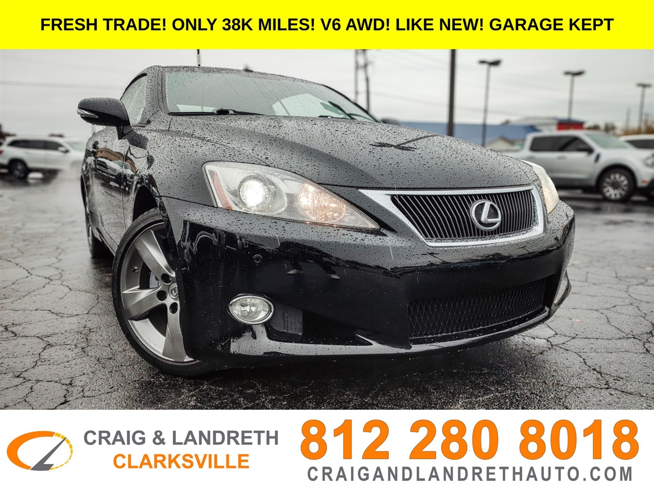 2010 Lexus IS 250C 2dr Conv