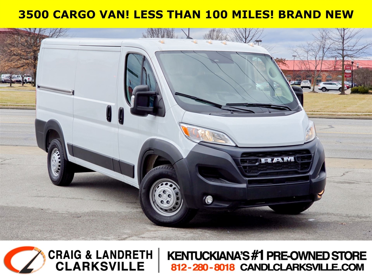 2024 RAM ProMaster Cargo Van Base