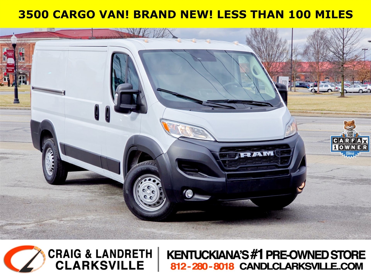 2024 RAM ProMaster Cargo Van Base