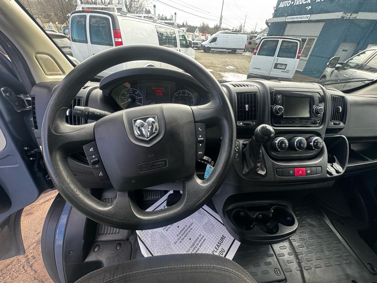 RAM ProMaster Cargo Van 3500 High Roof 159" WB EXT 2019