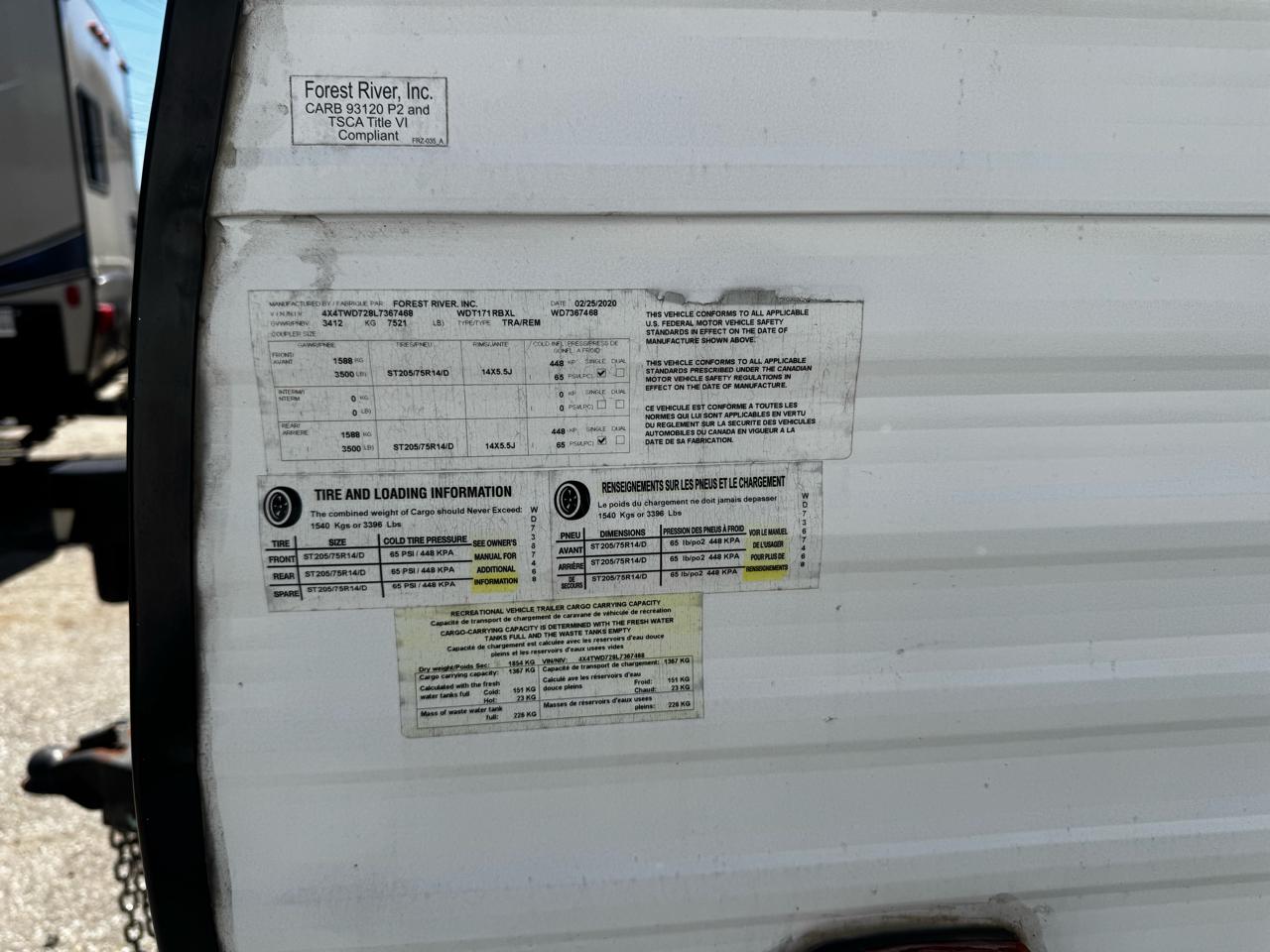 Forest River Wildwood  2020