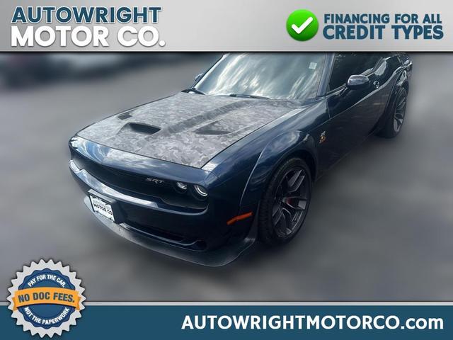 Blue 2020 Dodge Challenger Coupe Rear-Wheel Drive Automatic