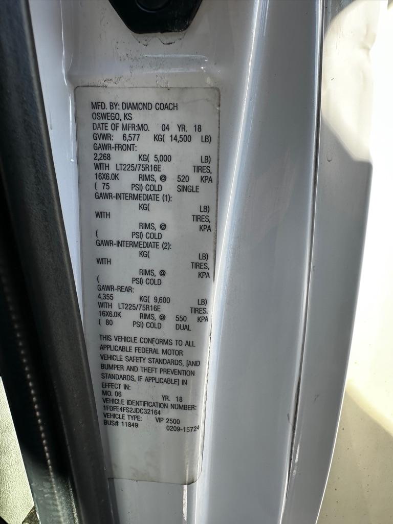 Ford E-Series Cutaway E-450 DRW 158" WB 2018