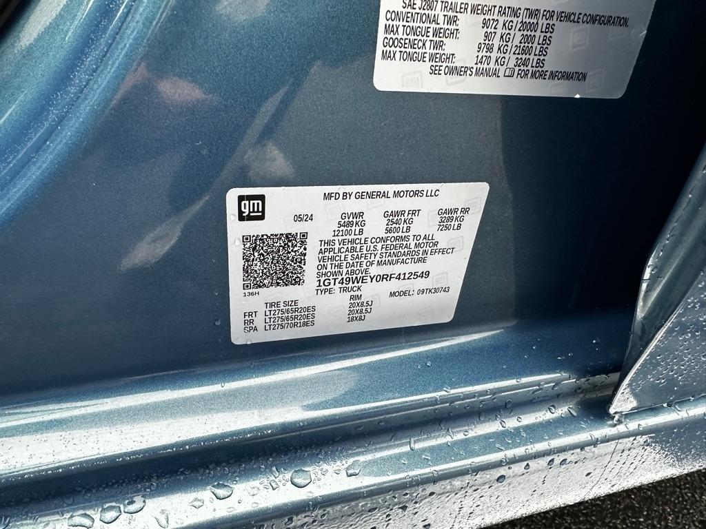 GMC Sierra 3500HD 4WD Crew Cab 159" Denali 2024