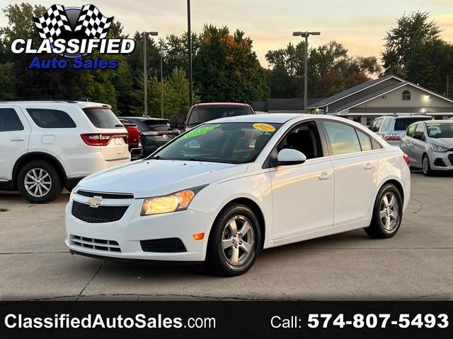 White 2012 Chevrolet Cruze 1LT Sedan FWD Sedan Front-Wheel Drive Automatic