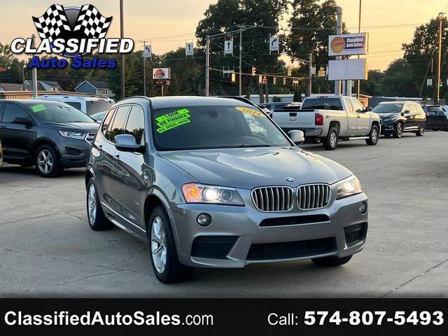 Gray 2014 BMW X3 xDrive28i AWD SUV / Crossover All-Wheel Drive Automatic