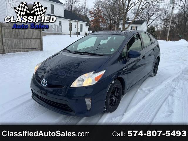 Blue 2013 Toyota Prius One Hatchback Front-Wheel Drive Continuously Variable Transmission