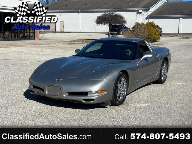 Silver 1998 Chevrolet Corvette Coupe RWD Coupe Rear-Wheel Drive Automatic