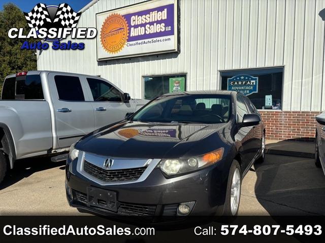Gray 2009 Acura TSX Sedan Front-Wheel Drive Manual