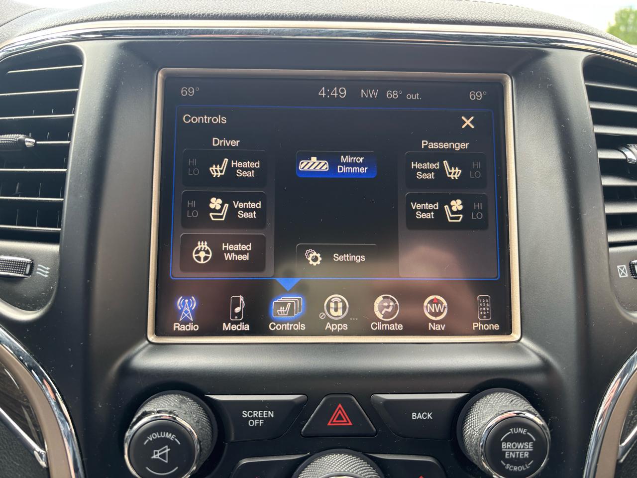 Jeep Grand Cherokee Overland 4WD 2015