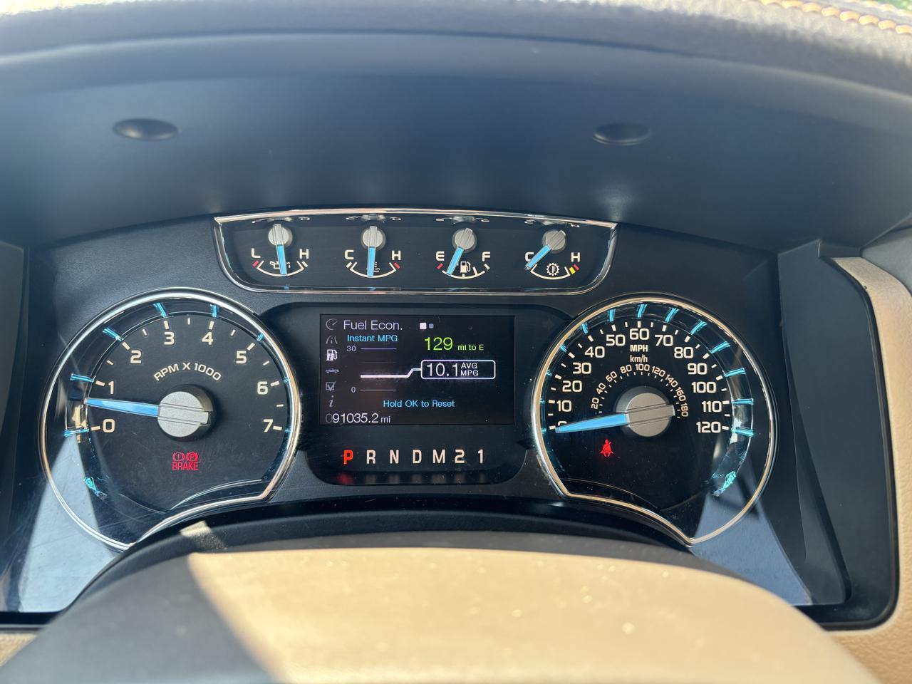 Ford F-150 Lariat SuperCrew 6.5-ft. Bed 4WD 2012
