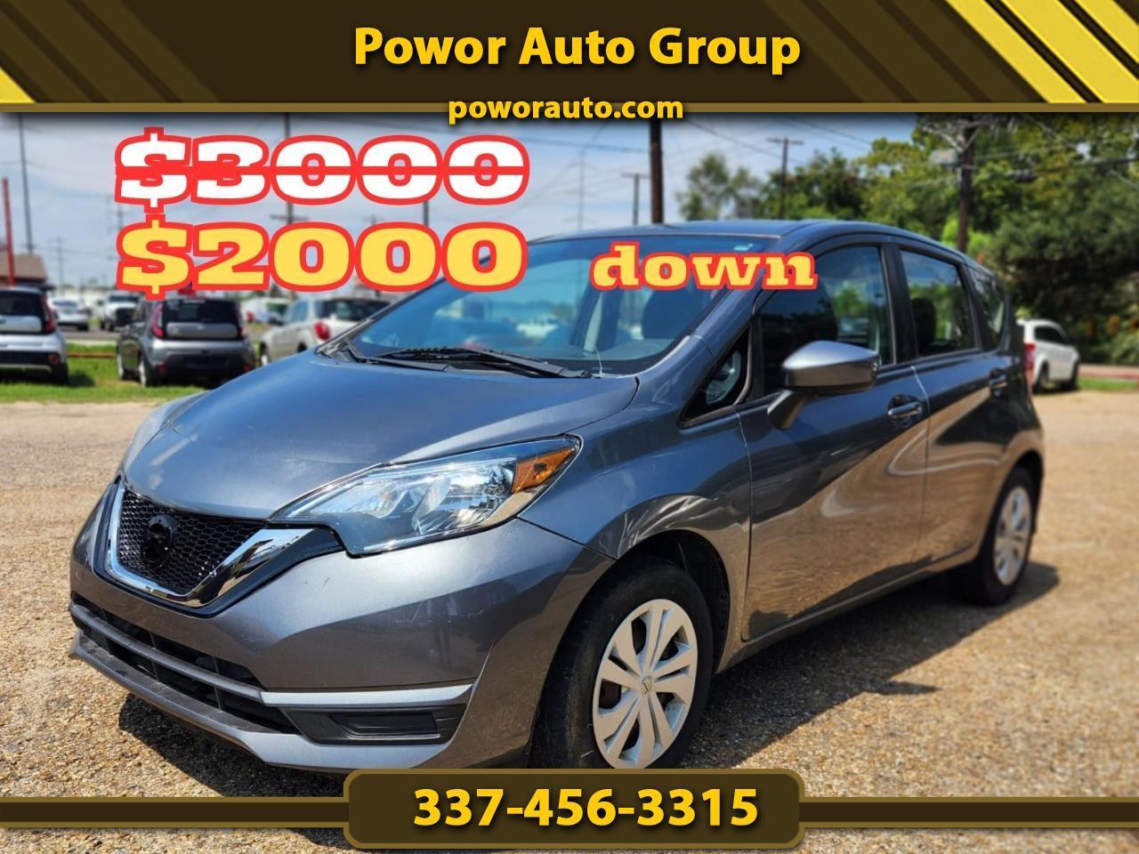 Nissan Versa Note S 2018