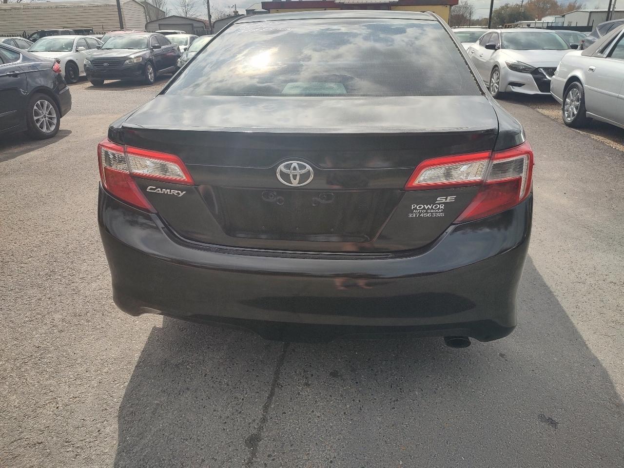 Toyota Camry SE Sport 2014