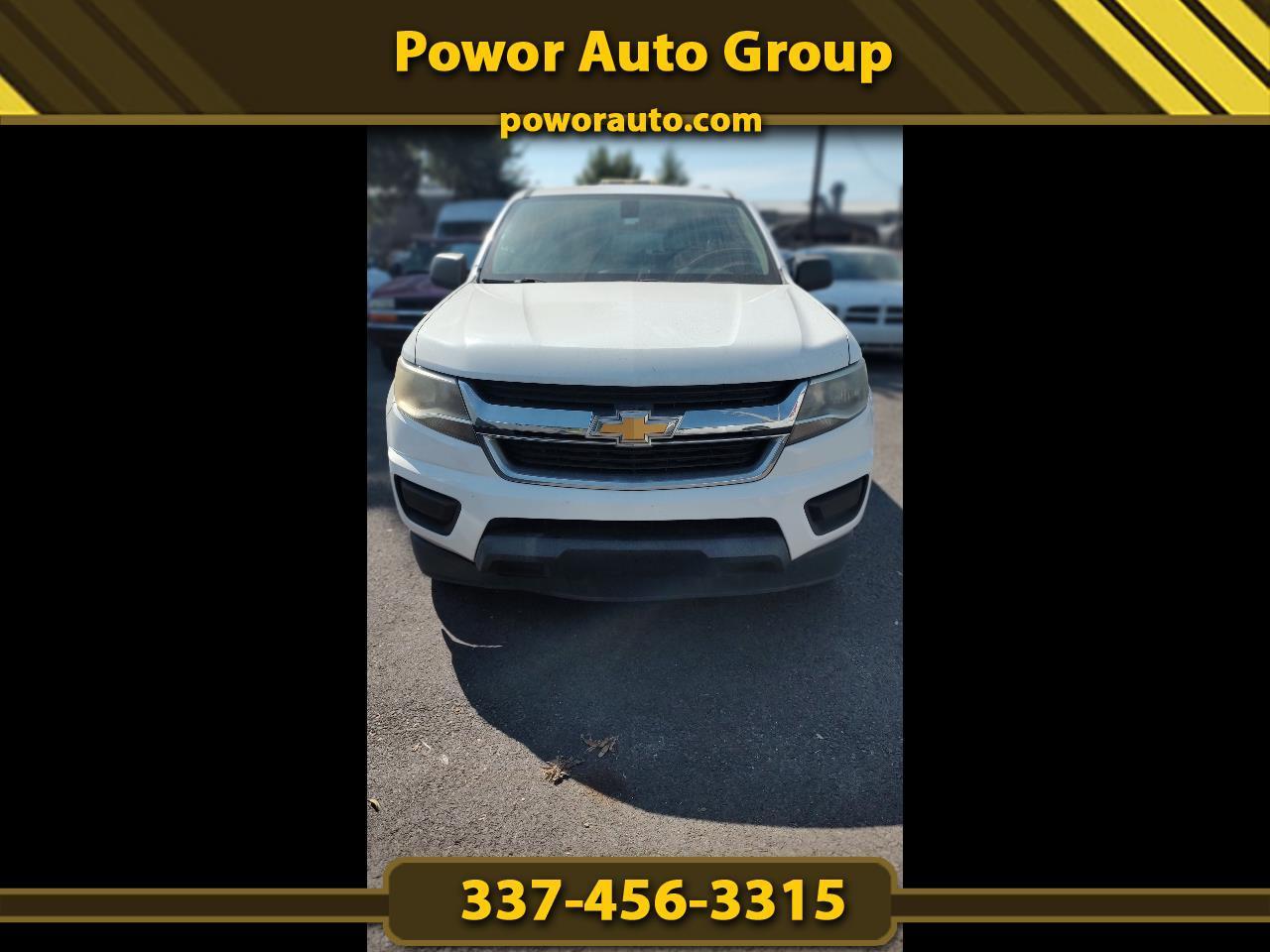 Chevrolet Colorado Work Truck Crew Cab 2WD Long Box 2018