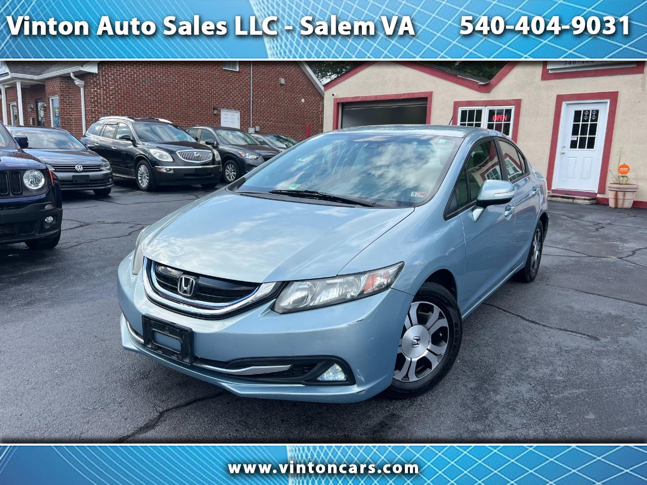 Used 2013 Honda Civic Hybrid CVT ATPZEV for Sale in Salem VA 21453