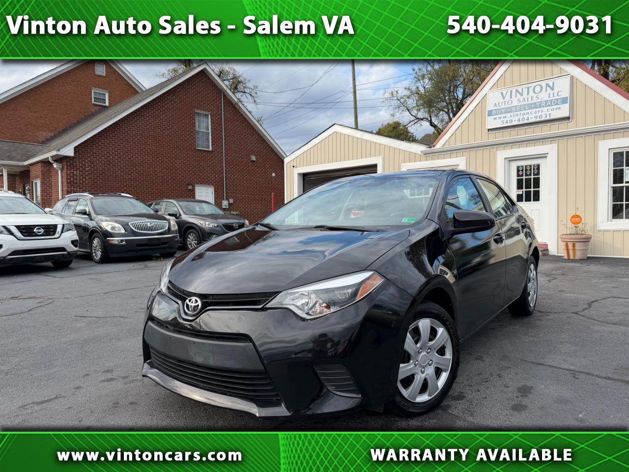 2015 Toyota Corolla LE