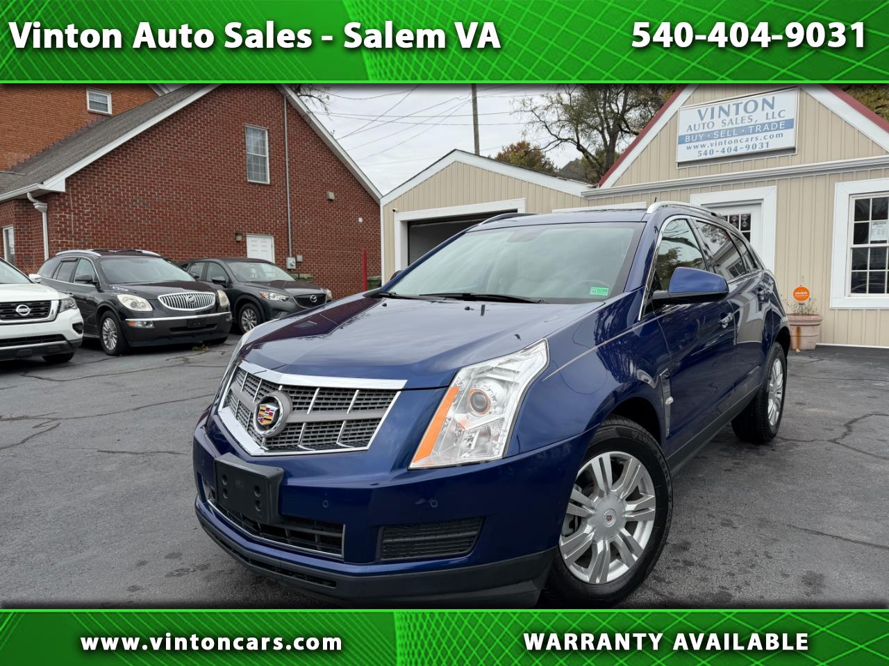 2012 Cadillac SRX Luxury 4D SUV FWD