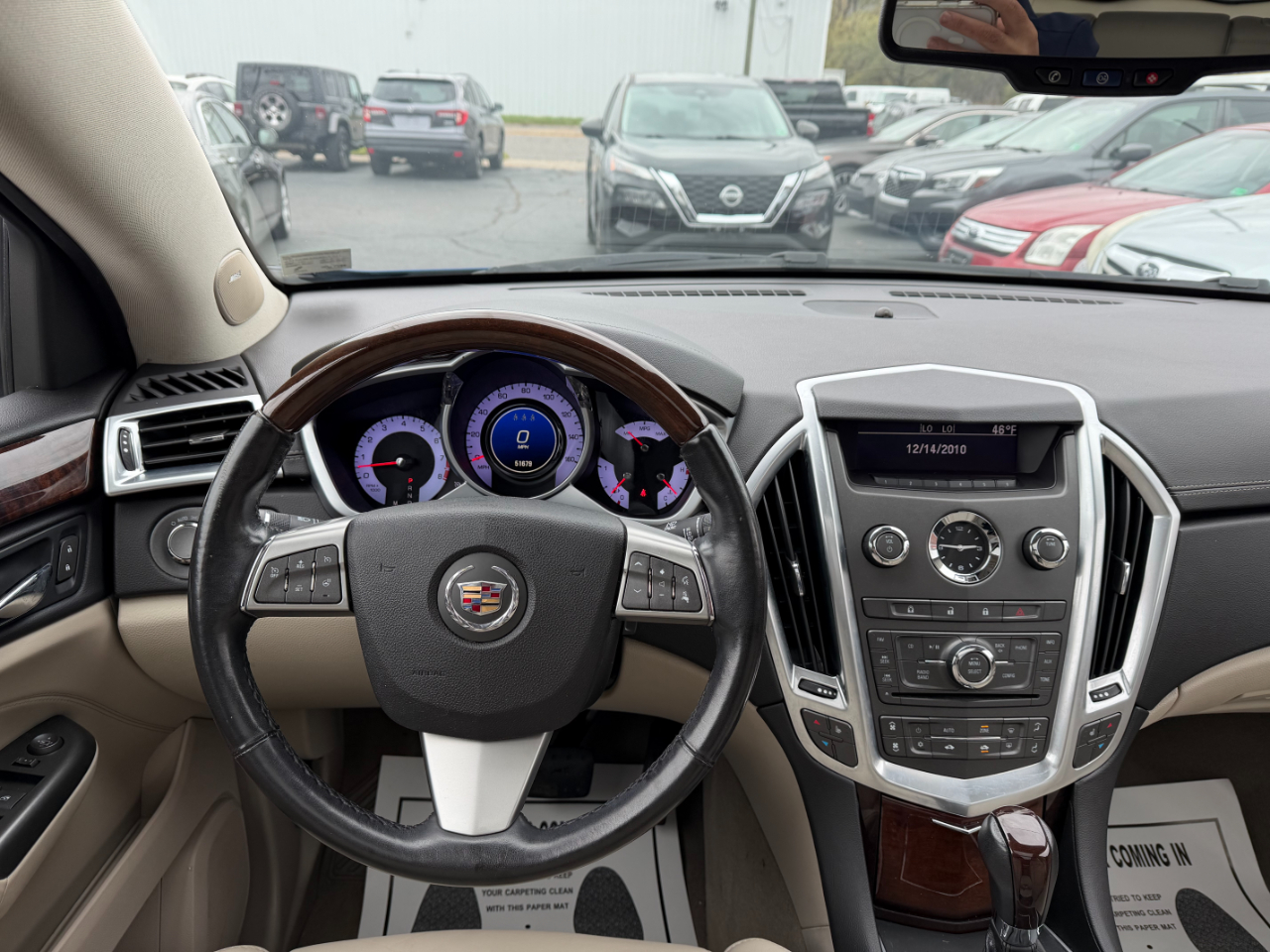 Cadillac SRX Luxury 4D SUV FWD 2012 Cadillac SRX Luxury 4D SUV FWD 2012