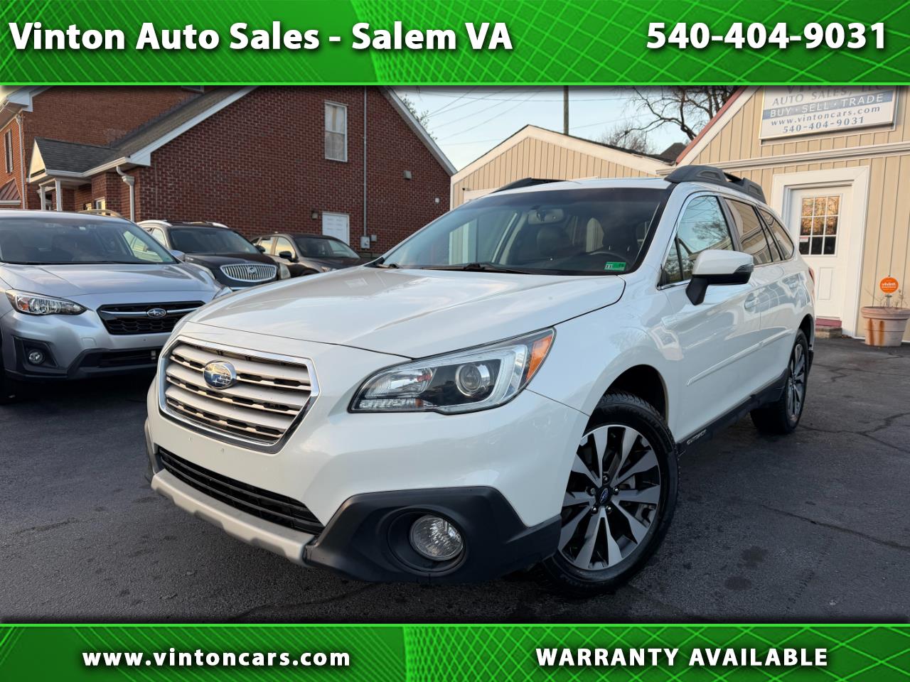 2015 Subaru Outback 2.5i Limited AWD