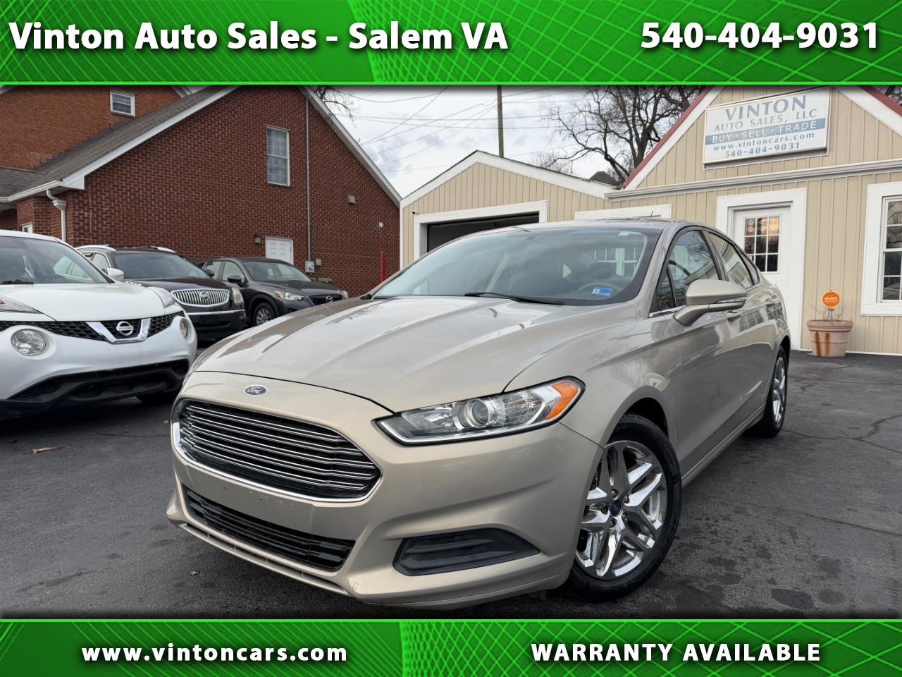 2015 Ford Fusion SE 4D Sedan