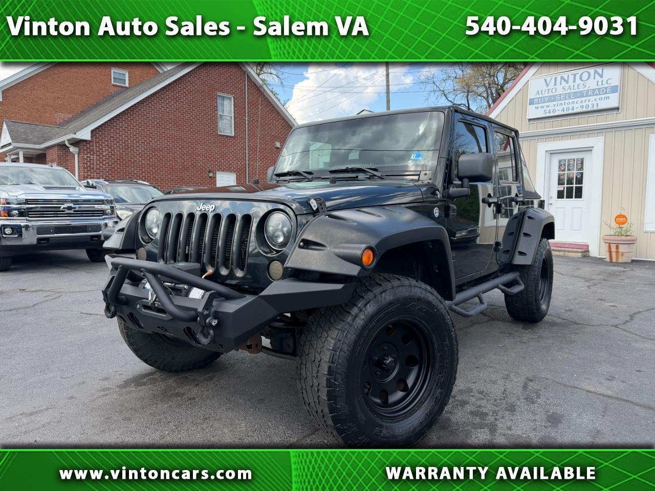 2012 Jeep Wrangler Unlimited Sport 4WD