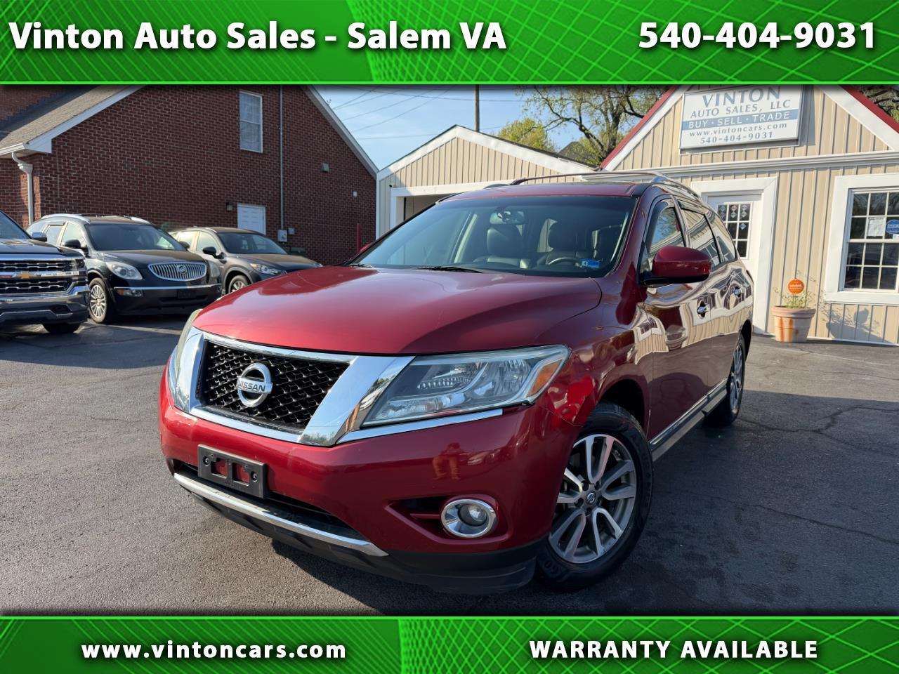 Nissan Pathfinder SL 4WD 2013