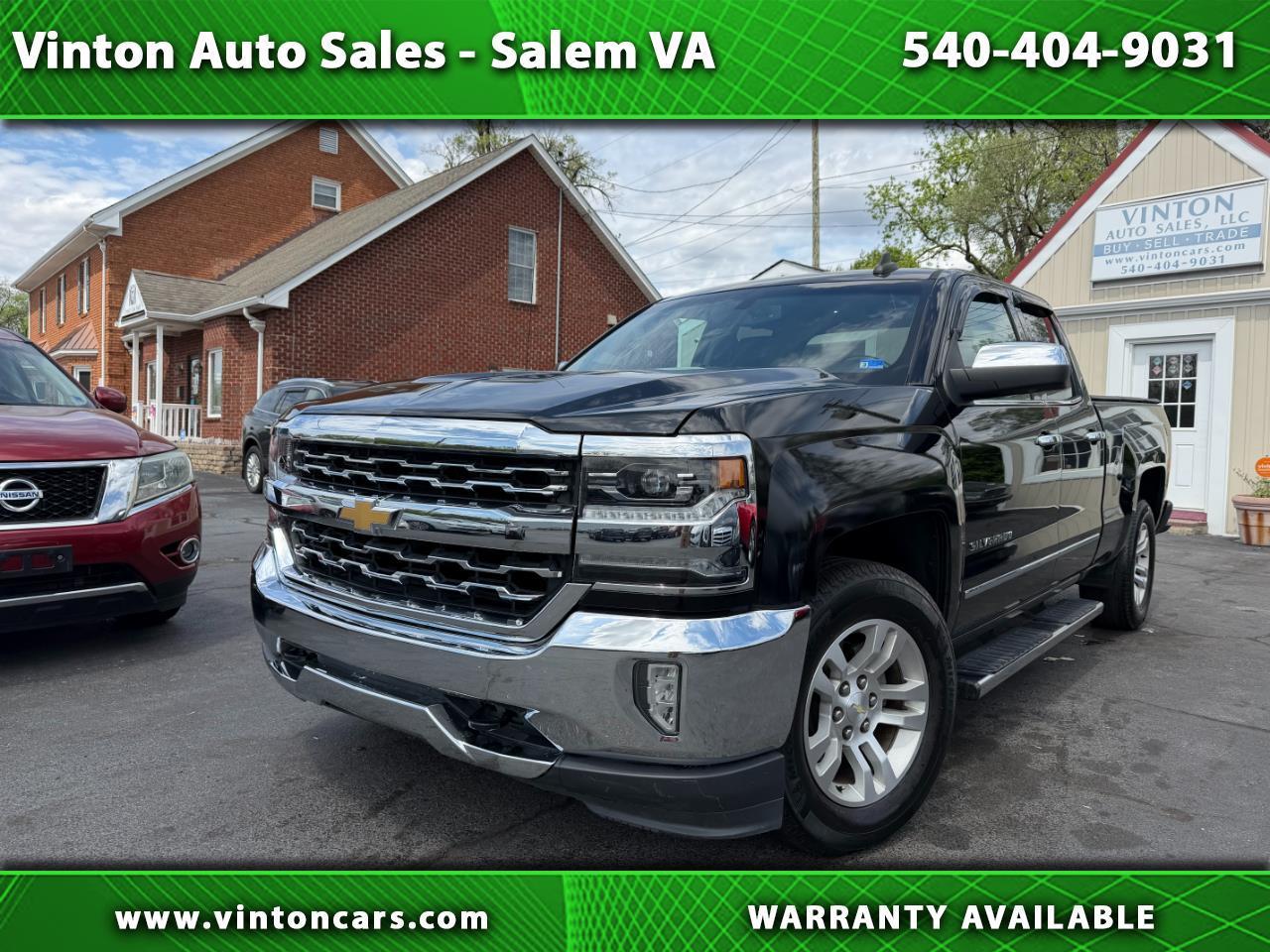 2018 Chevrolet Silverado 1500 LTZ Double Cab Short Box 2WD