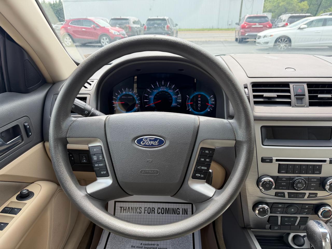 Ford Fusion SE 2012