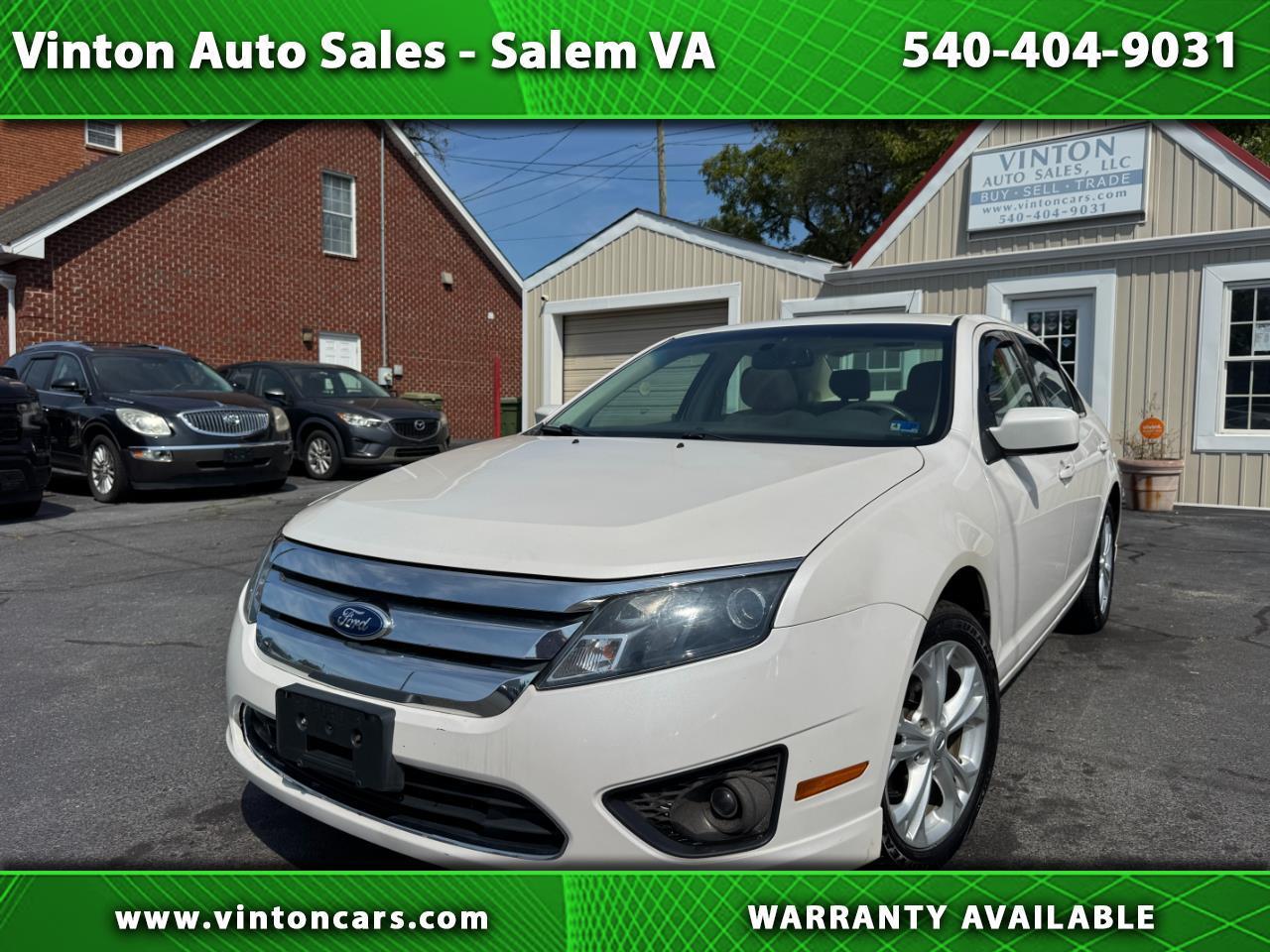 2012 Ford Fusion SE