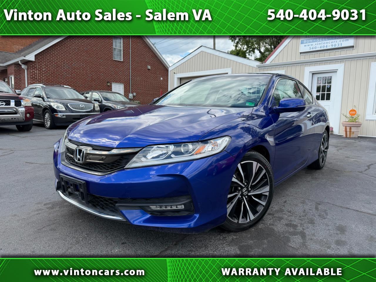 2017 Honda Accord EX-L Coupe