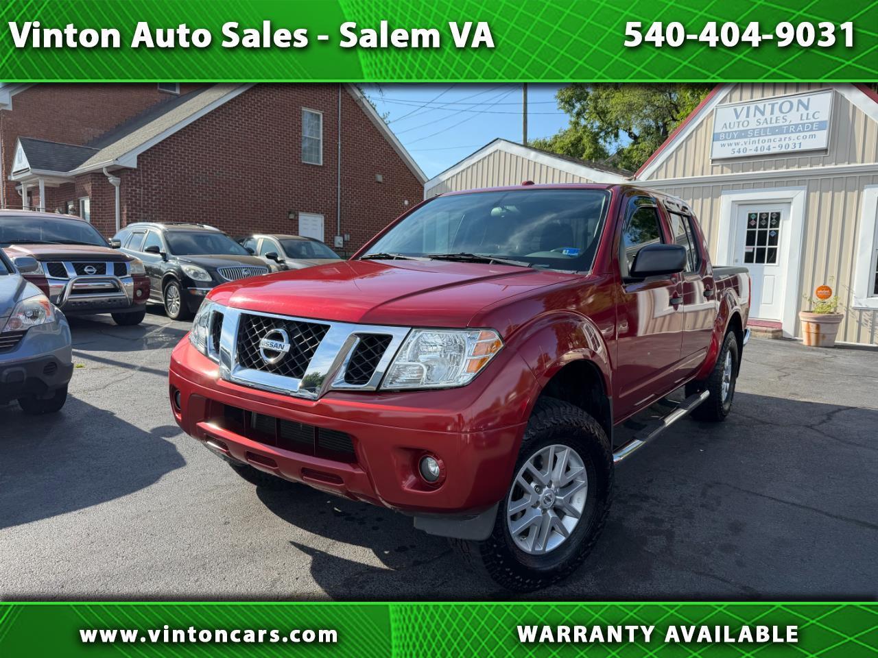 Nissan Frontier SV Crew Cab 4WD 2016