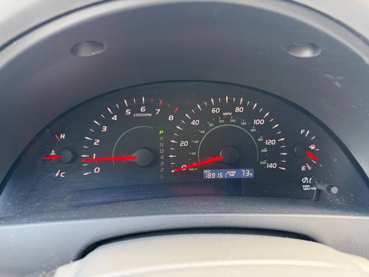 Toyota Camry LE 4D Sedan 2008