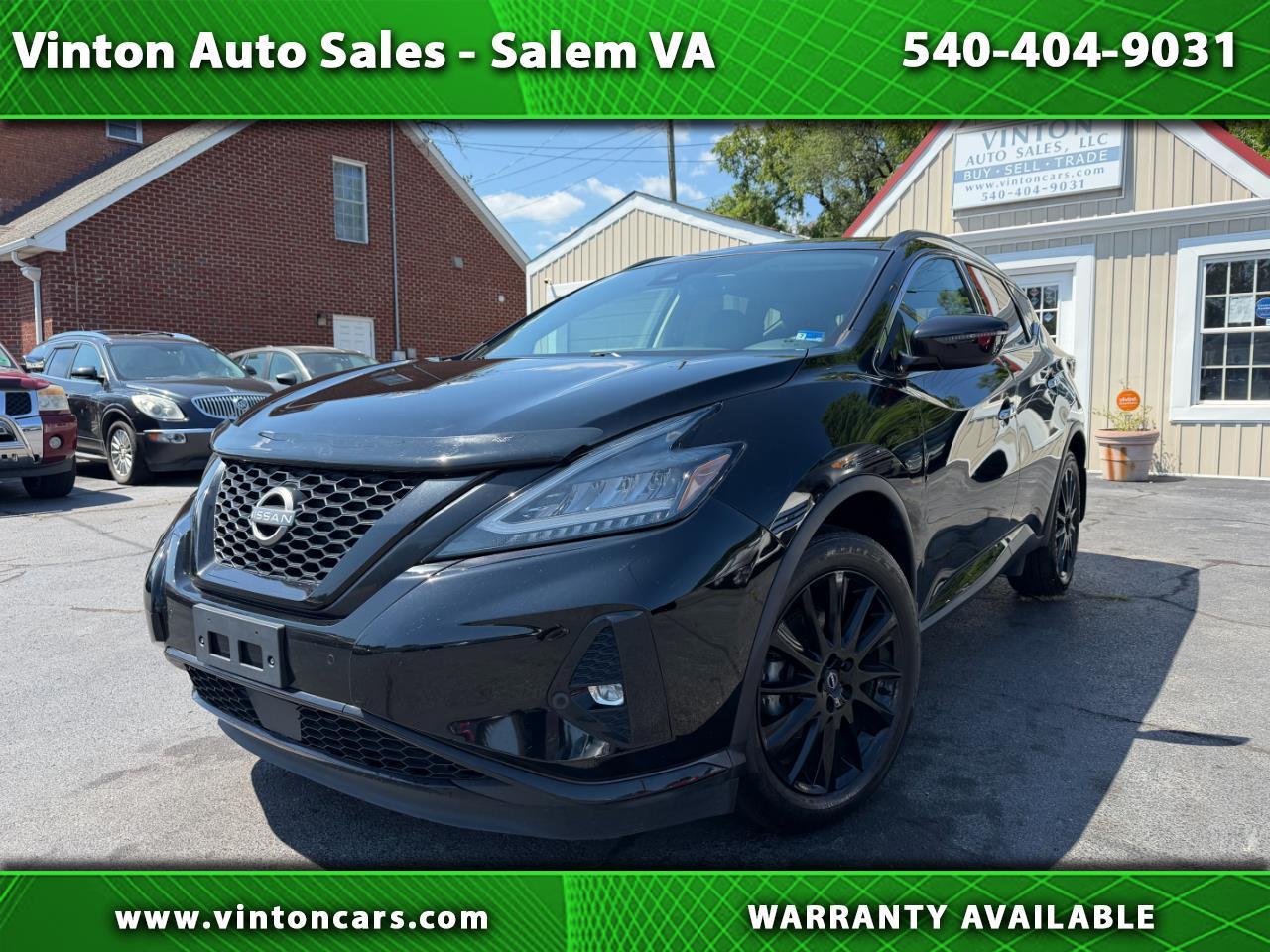 2023 Nissan Murano SV AWD Midnight Edition
