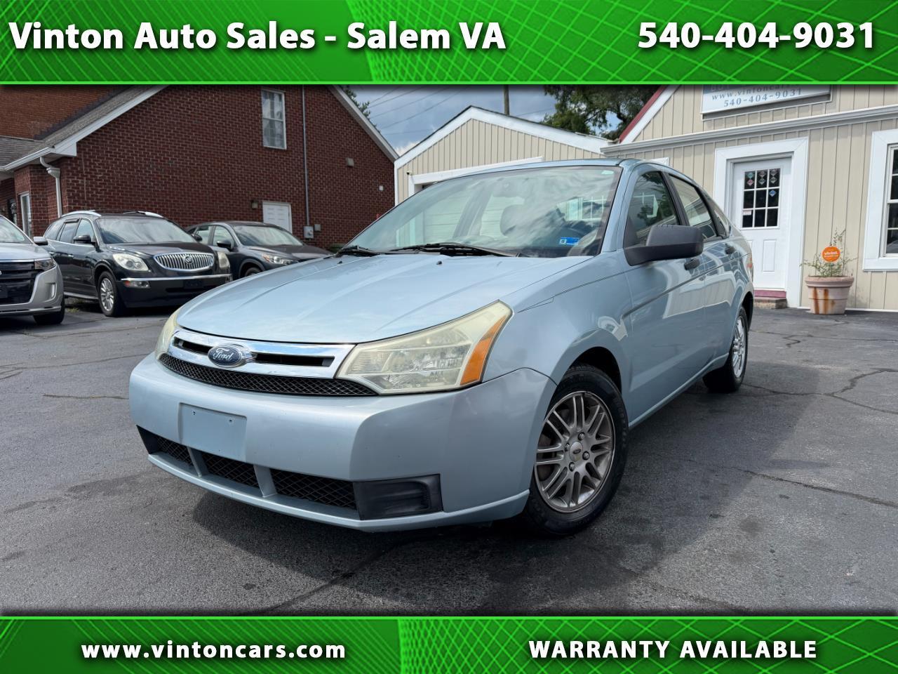 2009 Ford Focus SE Sedan