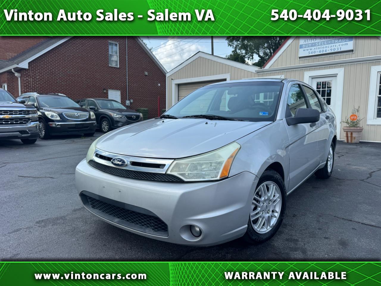 2010 Ford Focus SE Sedan
