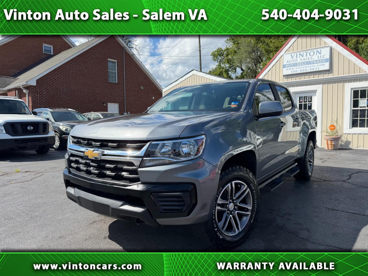 2021 Chevrolet Colorado W/T Crew Cab 4WD