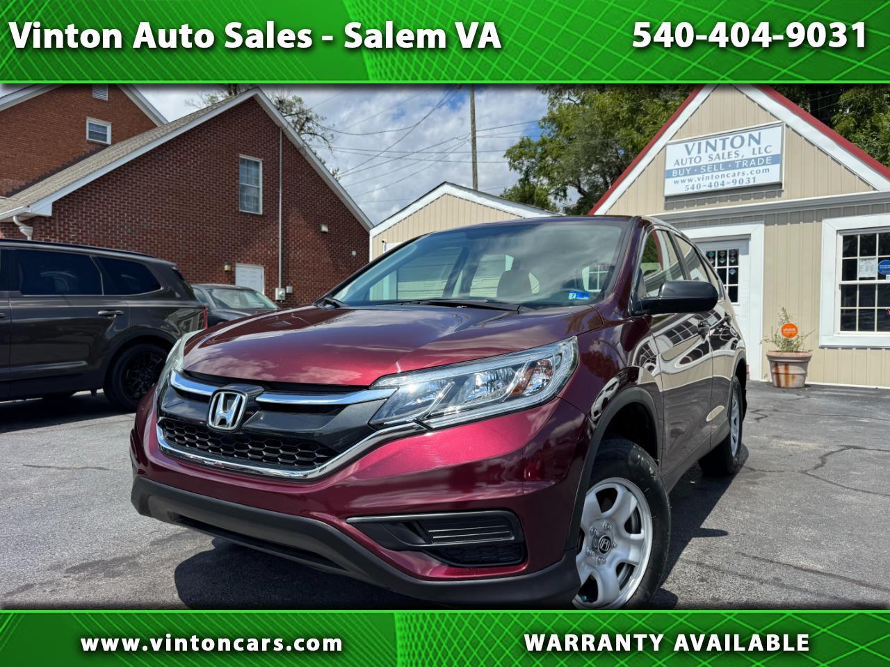 2015 Honda CR-V LX AWD
