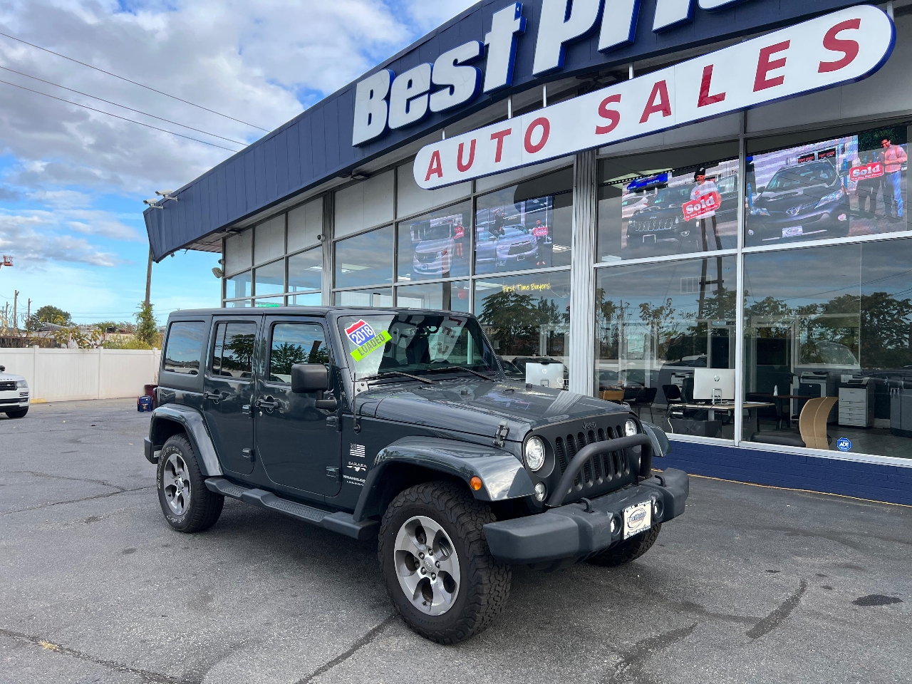 Jeep Wrangler JK Unlimited Sahara 4x4 2018 Jeep Wrangler JK Unlimited Sahara 4x4 2018