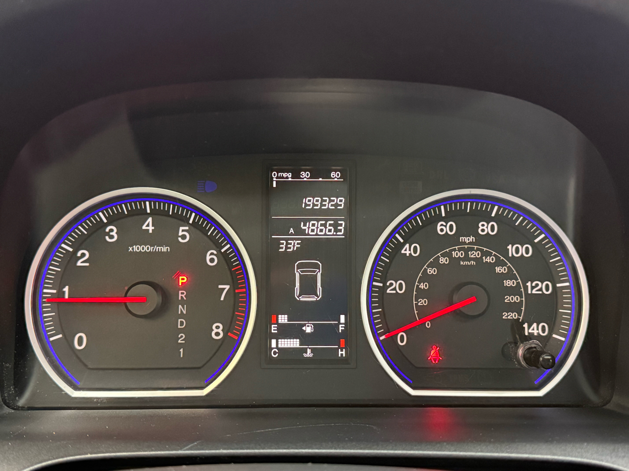 Honda CR-V 4WD 5dr EX 2009