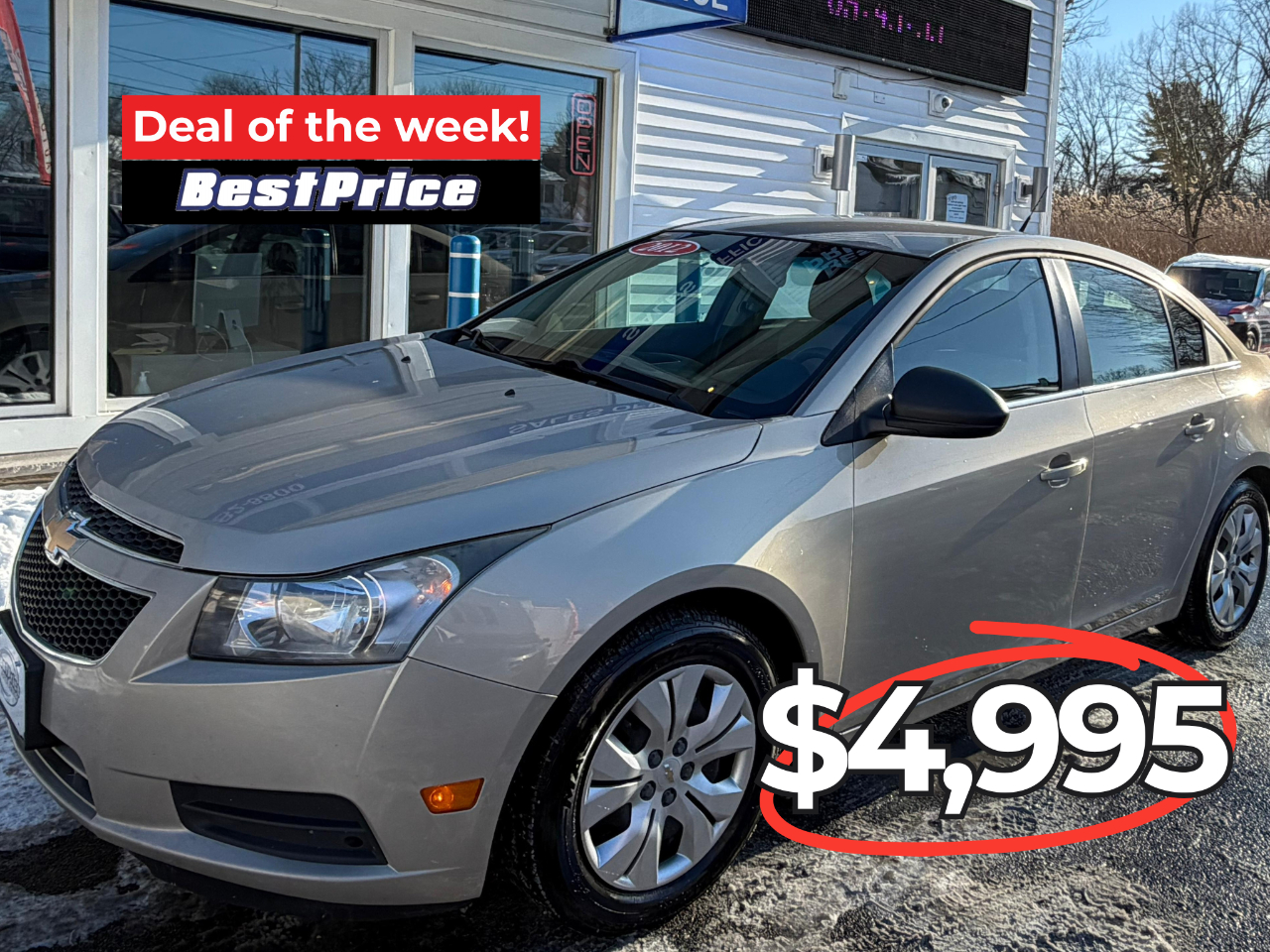 2012 Chevrolet Cruze 4dr Sdn LS
