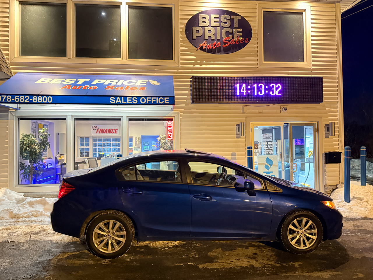 Honda Civic Sdn 4dr Auto EX-L 2012