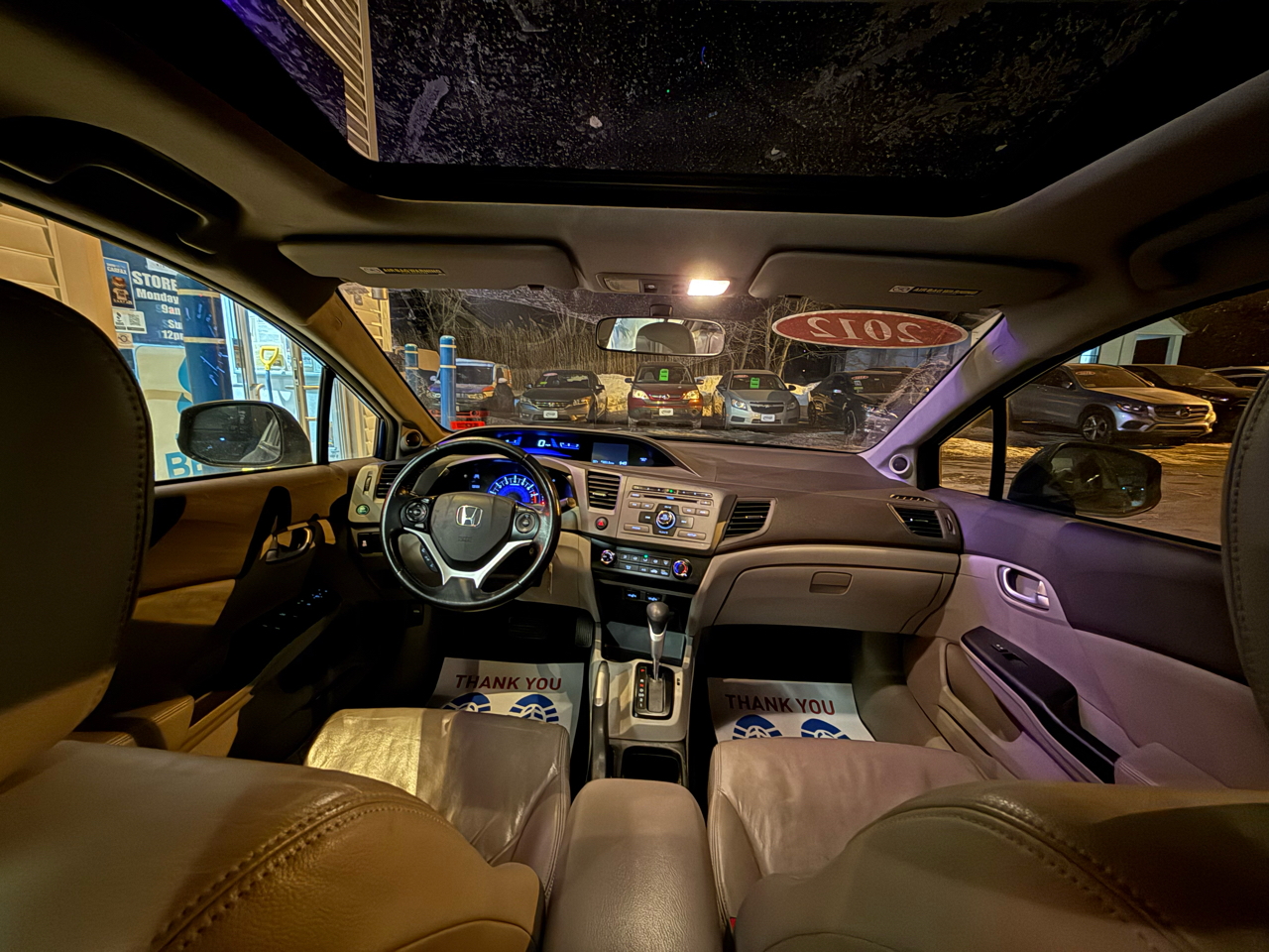 Honda Civic Sdn 4dr Auto EX-L 2012