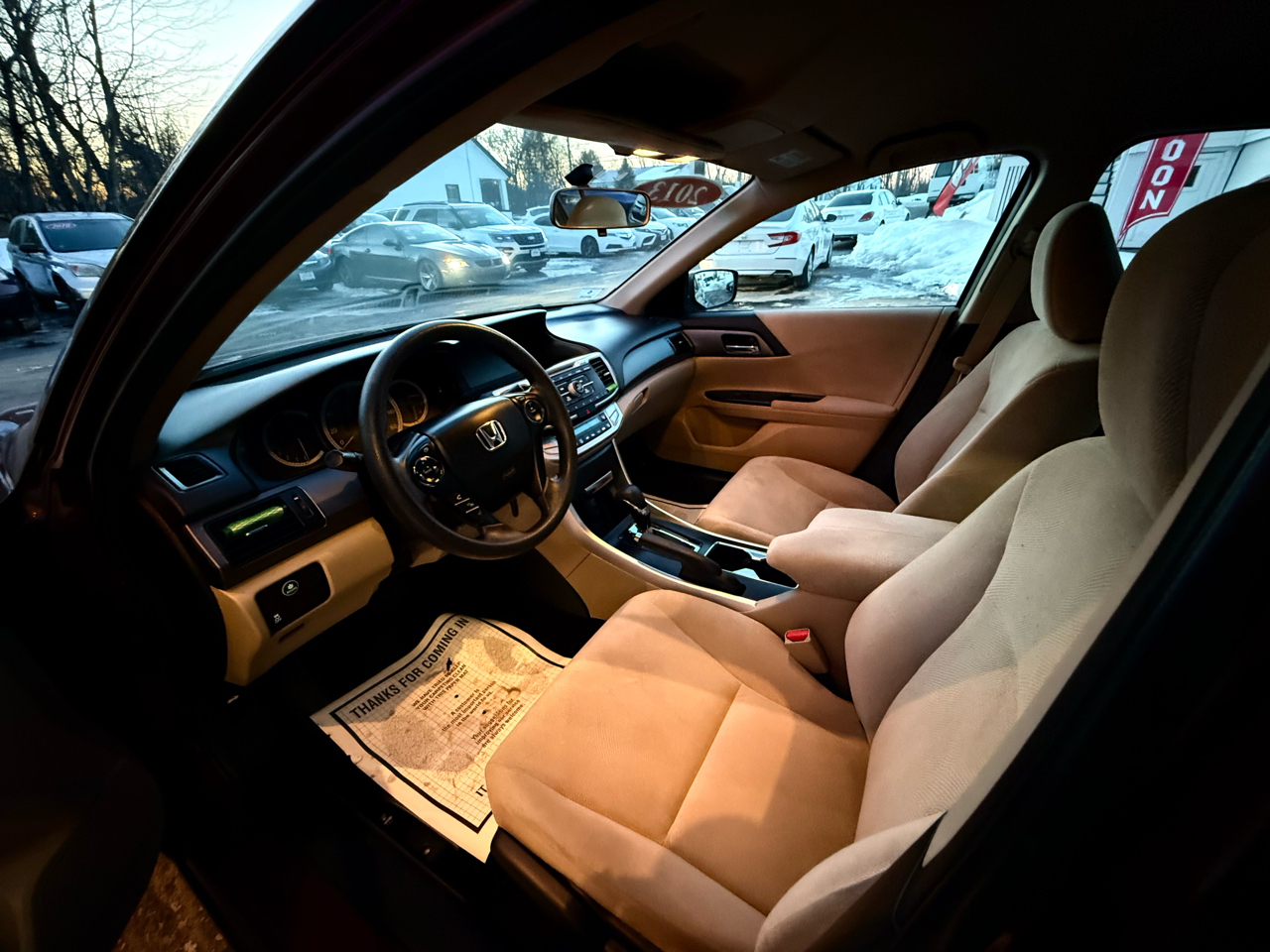 Honda Accord Sdn 4dr I4 CVT LX 2013