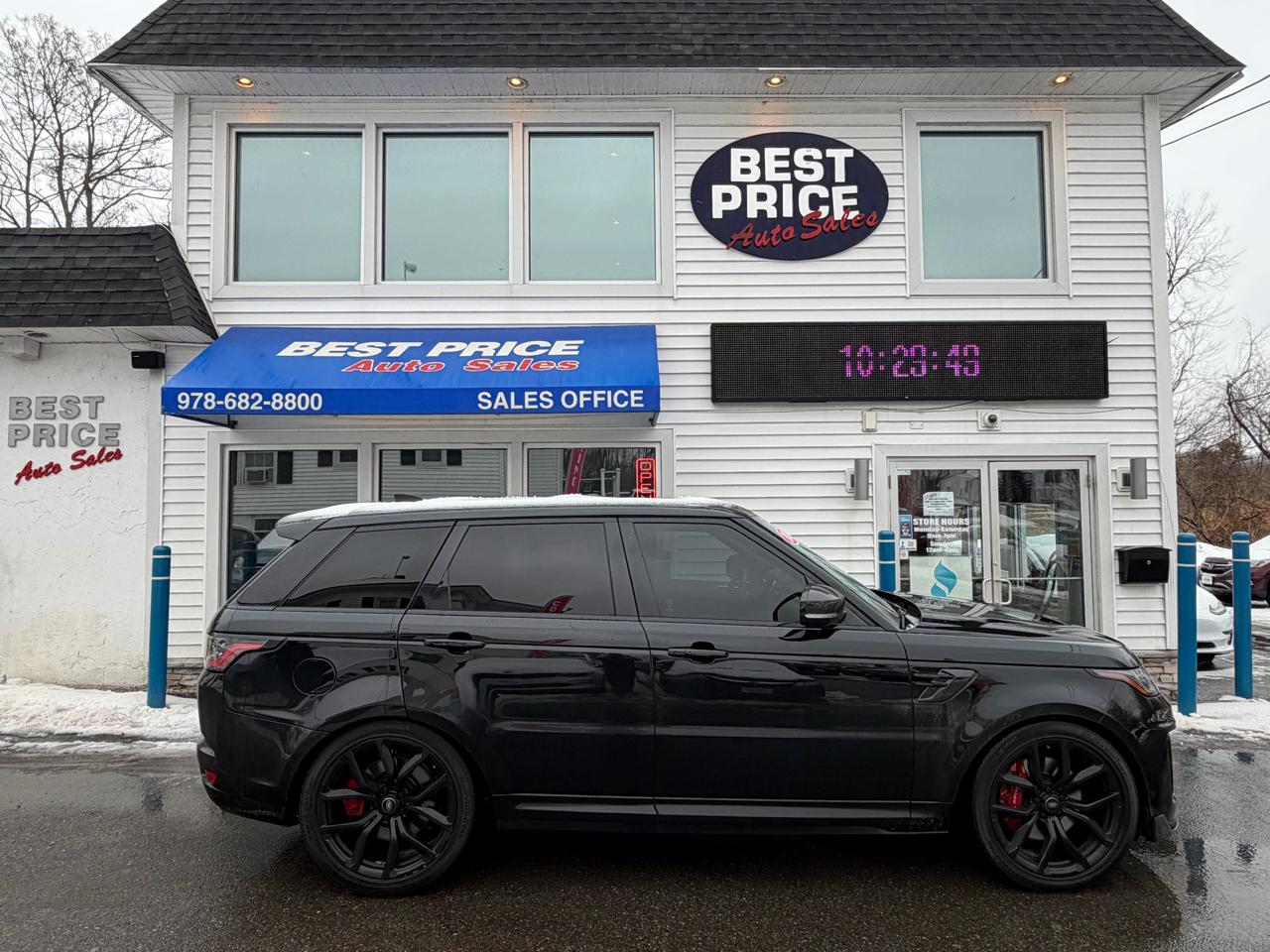 Land Rover Range Rover Sport V8 Supercharged SVR 2020