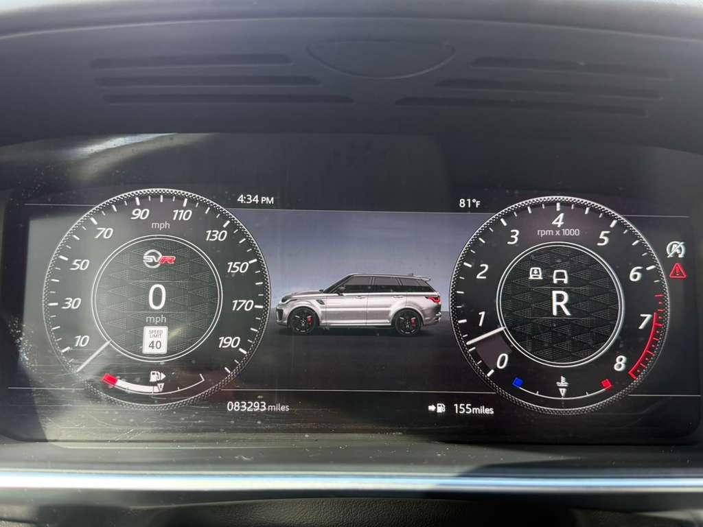 Land Rover Range Rover Sport V8 Supercharged SVR 2020