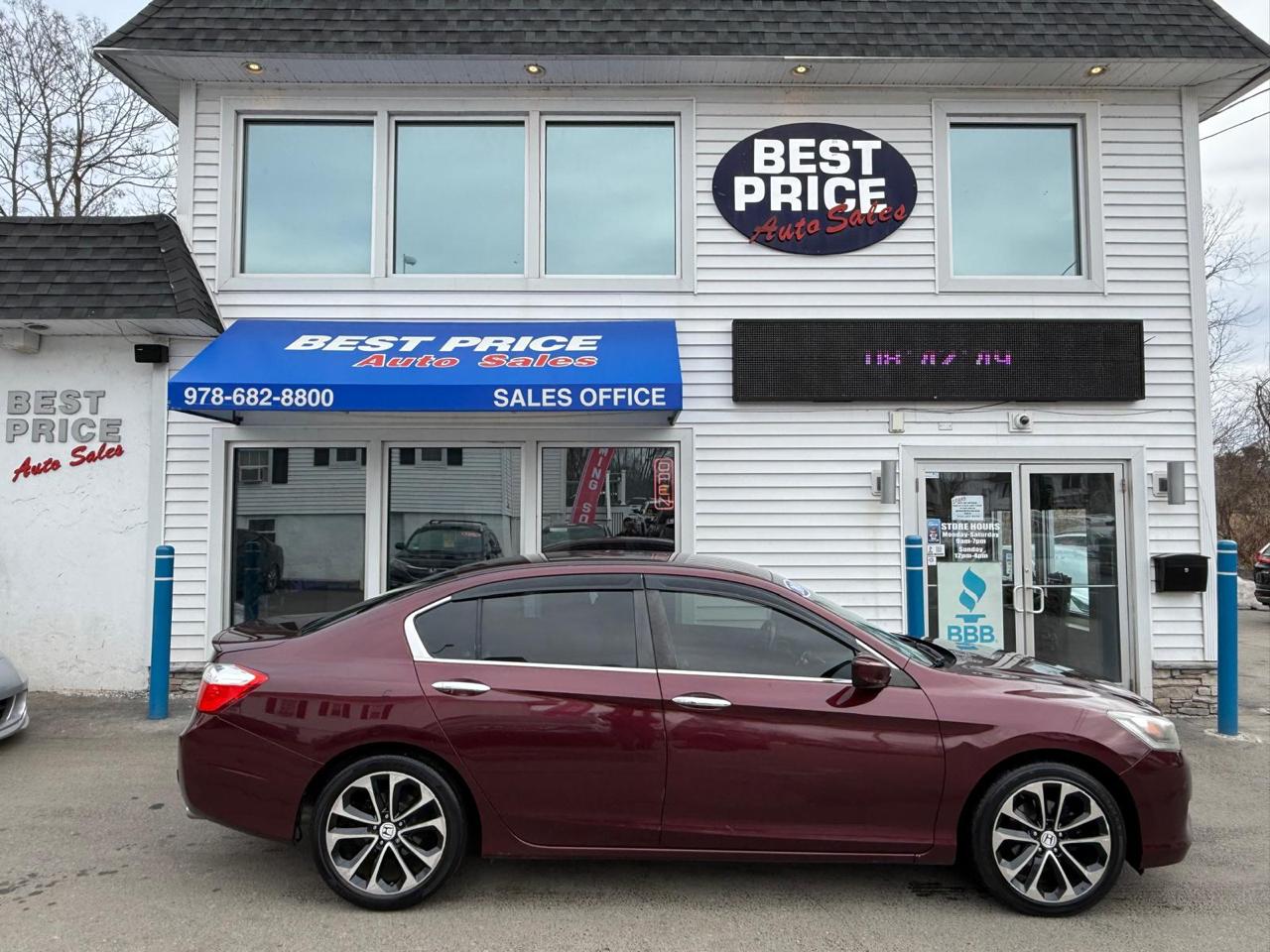 Honda Accord Sedan 4dr I4 CVT Sport 2014
