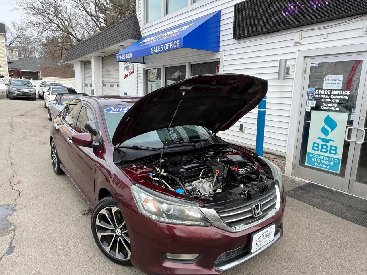 Honda Accord Sedan 4dr I4 CVT Sport 2014