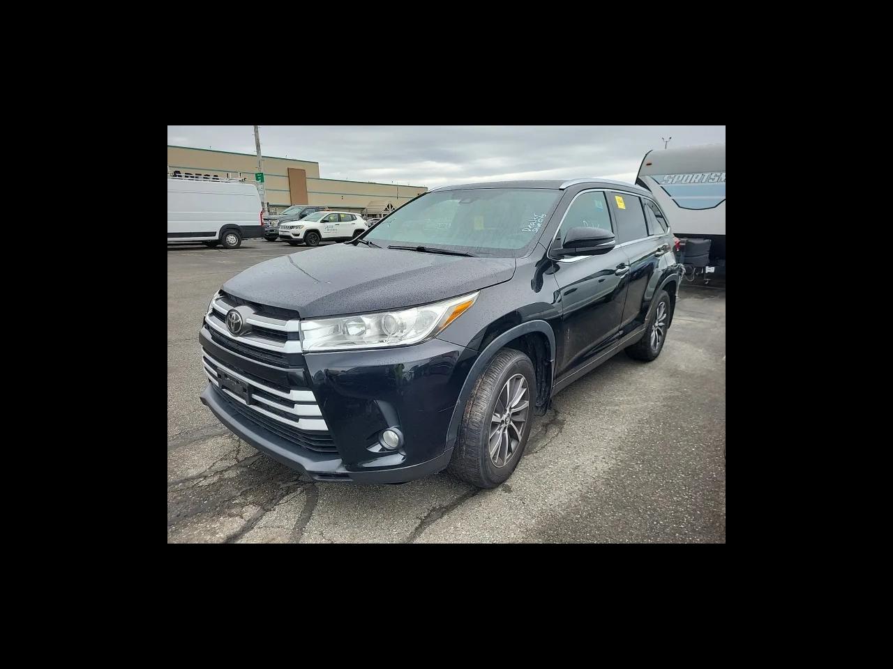 Toyota Highlander XLE V6 AWD (Natl) 2019