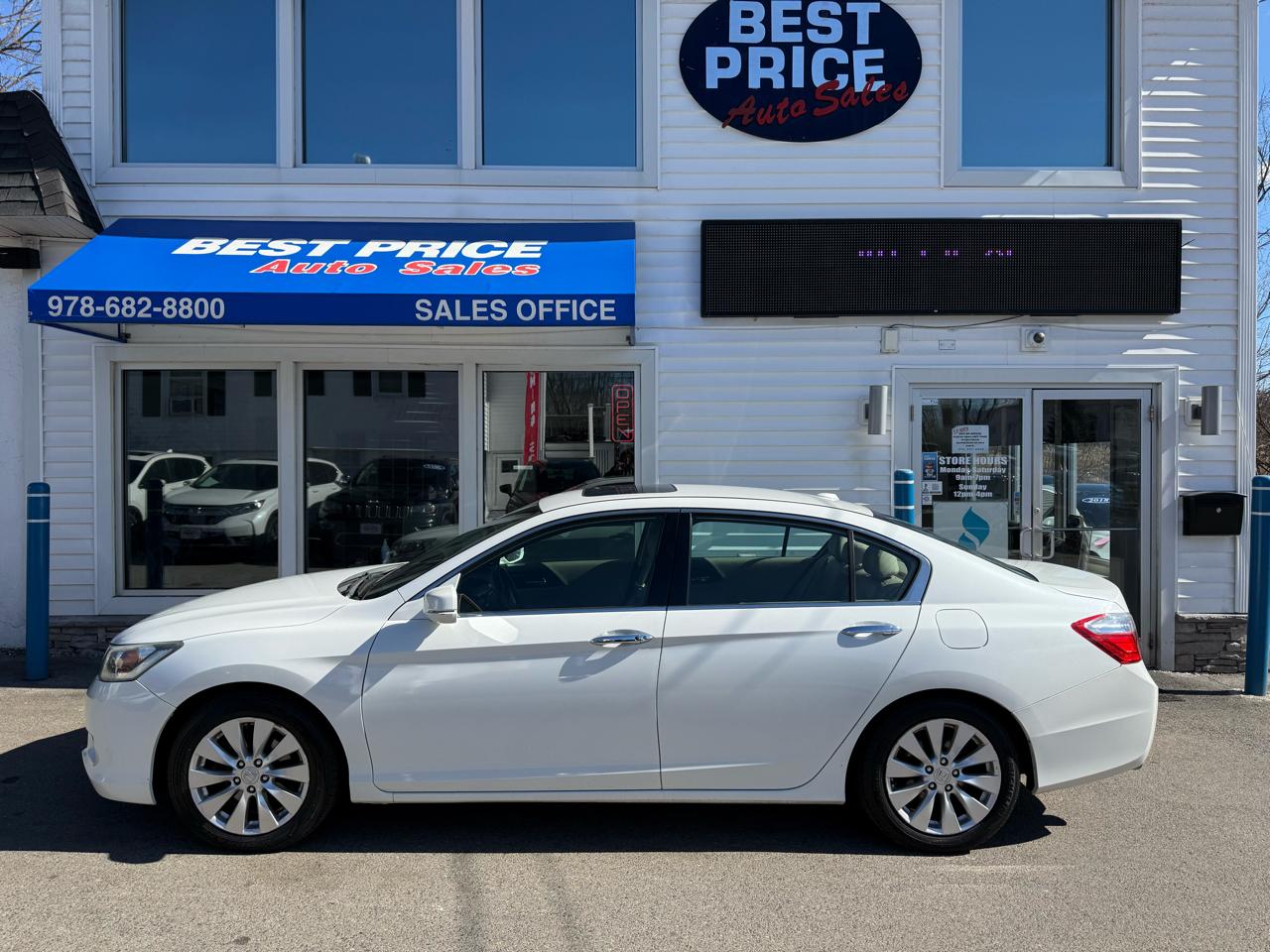 Honda Accord Sdn 4dr V6 Auto EX-L 2013